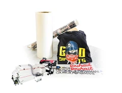 Hot peel double matte DTF film